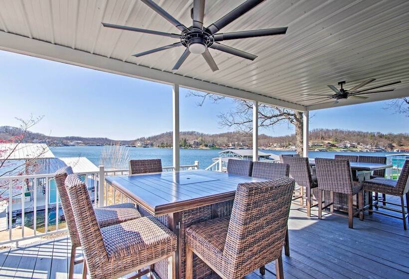 Boat Dock + Scenic Decks: Lake Of The Ozarks Gem