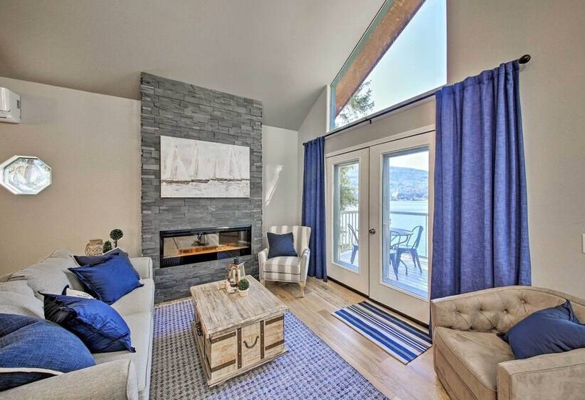 Lake Pend Oreille Home W/dock & Paddle Boards