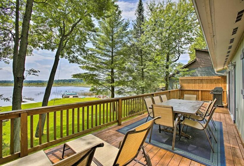 Lakefront Cadillac Cottage W/ Furnished Deck!