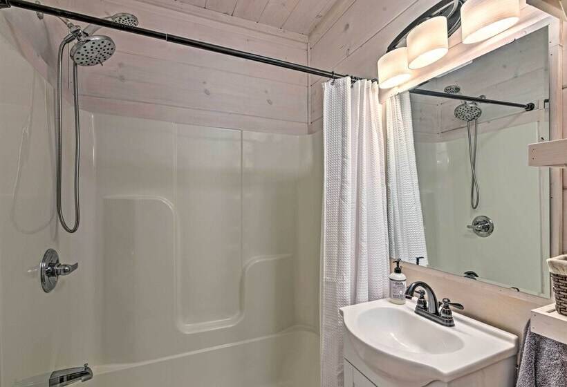 Hot Tub, Dock, Lakefront: Luxe Six Mile Retreat