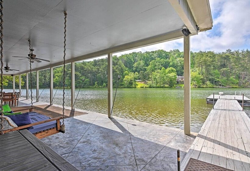 Hot Tub, Dock, Lakefront: Luxe Six Mile Retreat