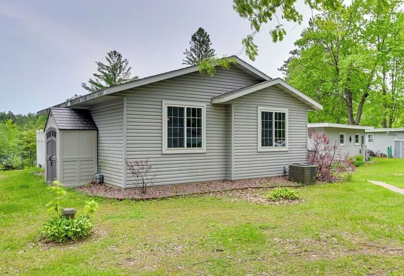 Lakeside Cabin W/ Fire Pit: Near Pine Point Park!