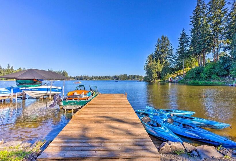 Lakeside Lacey Gem W/ Fire Pit + Private Dock