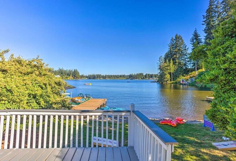 Lakeside Lacey Gem W/ Fire Pit + Private Dock