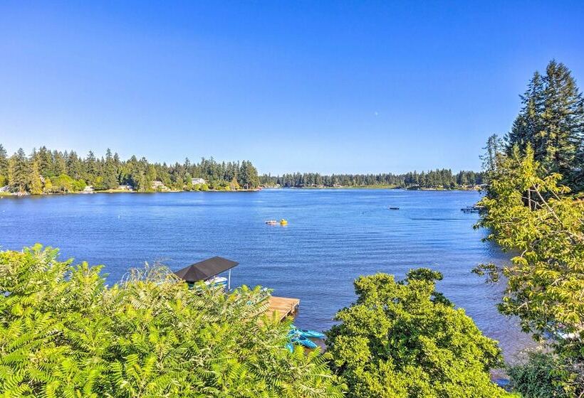 Lakeside Lacey Gem W/ Fire Pit + Private Dock