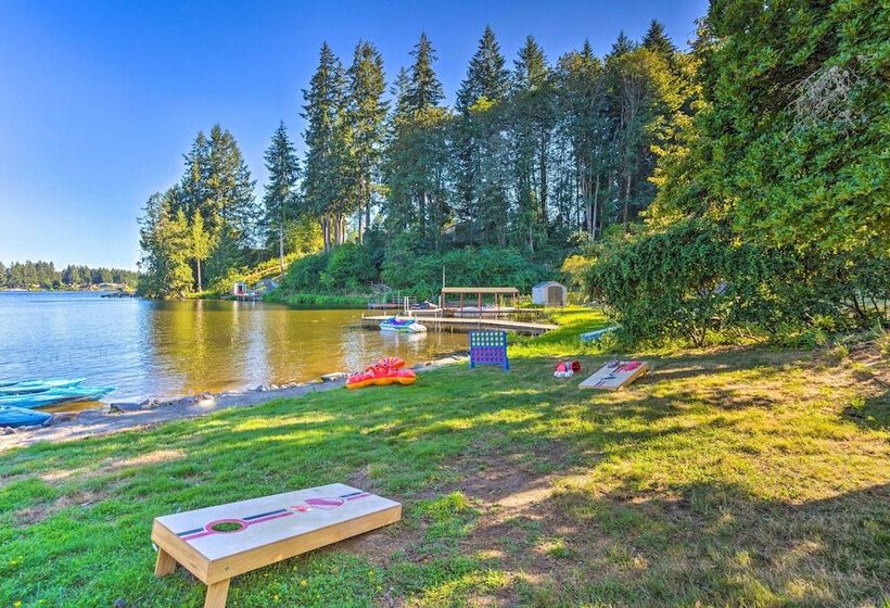 Lakeside Lacey Gem W/ Fire Pit + Private Dock
