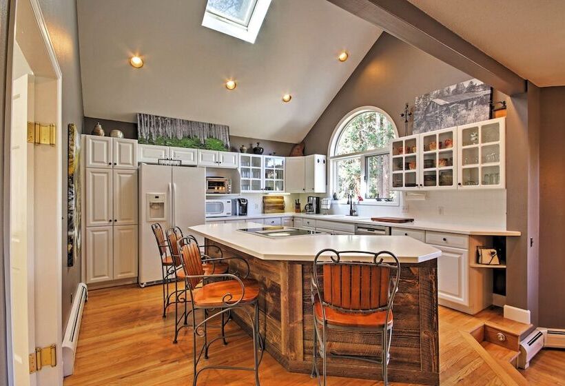 Mtn View Breck Home W/ Hot Tub ~ 1 Mi To Ski Lift!