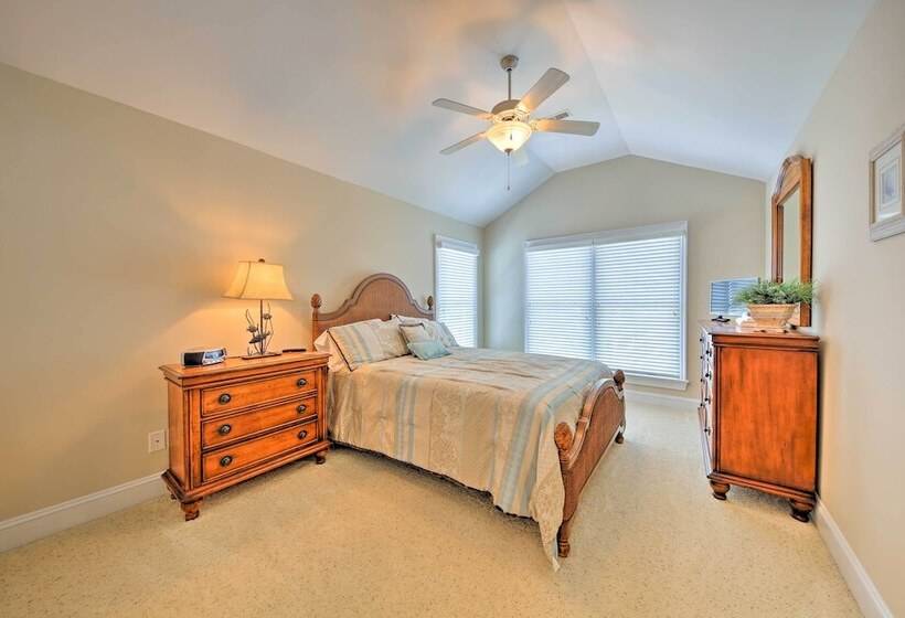 Manteo Waterfront Resort Home W/ 30 Ft Dock!