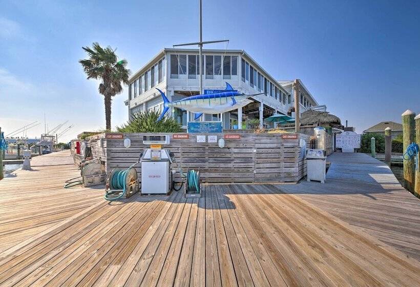 Manteo Waterfront Resort Home W/ 30 Ft Dock!