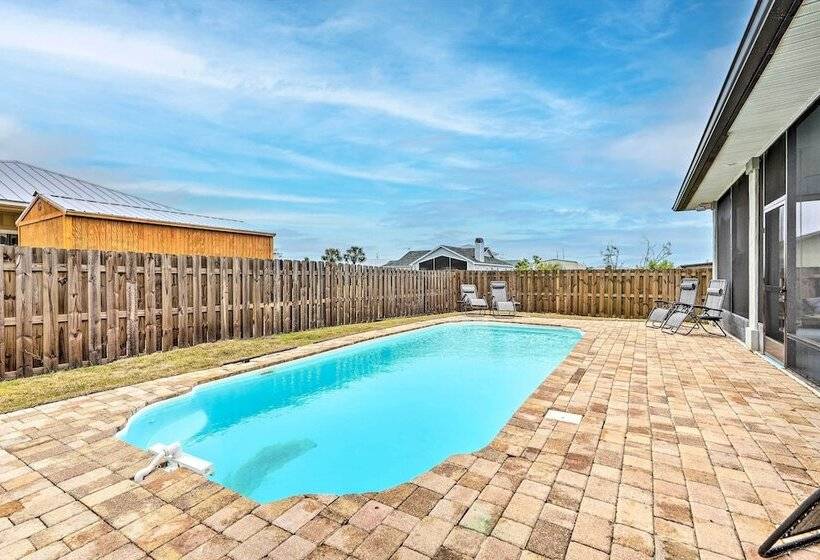 Mexico Beach Retreat W/ Grill & Private Pool!