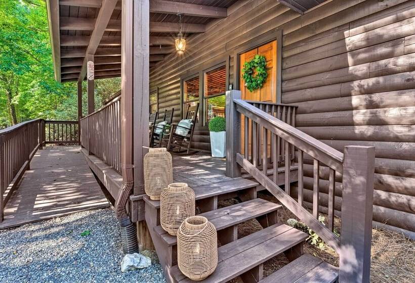 Mountain View Bryson City Home W/ Hot Tub!