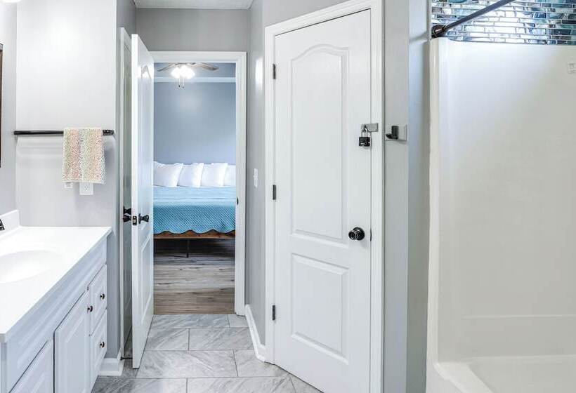 Above Ground Pool & Backyard At Murfreesboro Home!