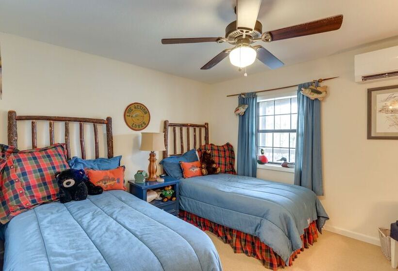 Nantahala Lake Family Home W/ Private Dock & Views