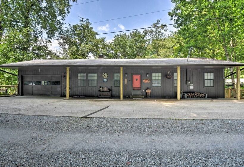 Nantahala Lake Family Home W/ Private Dock & Views