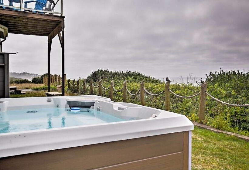 Oceanfront South Beach Home W/hot Tub & Sauna