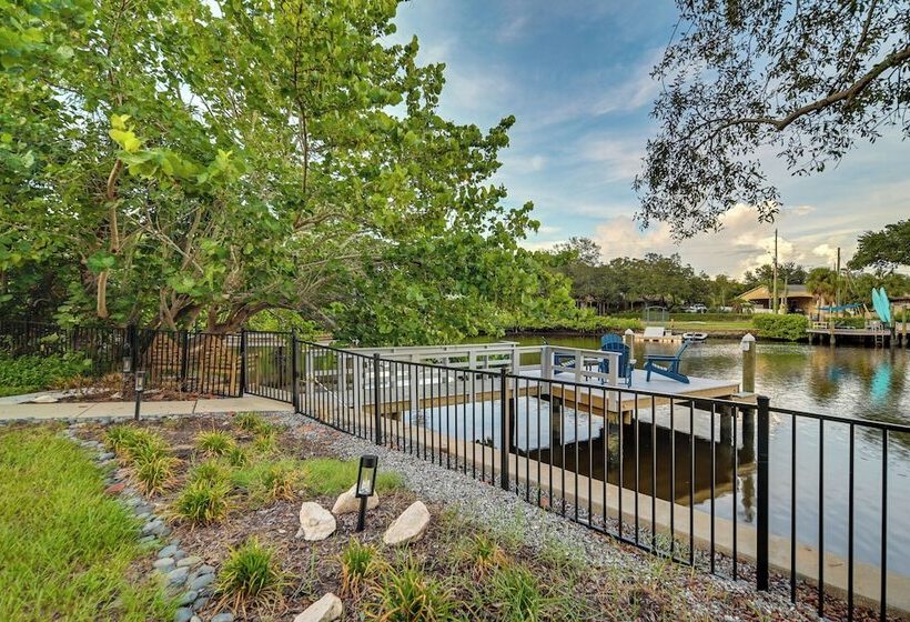 Pet Friendly Waterfront Home   2 Mi To Beach!