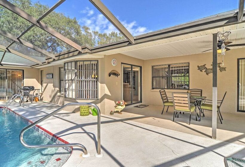 Pristine Spring Hill House W/ Private Pool & Lanai