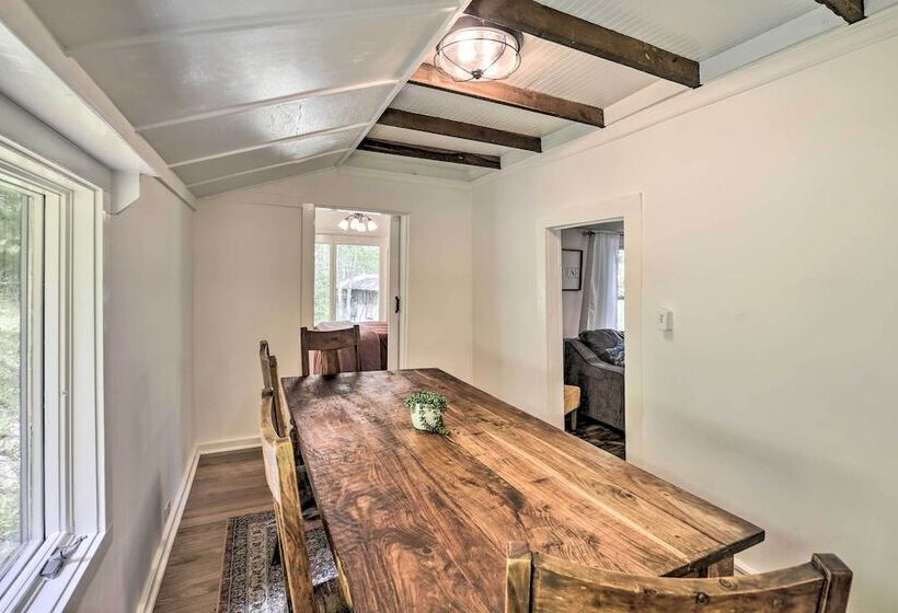 Private Riverfront Escape W/ Fire Pit & Grill