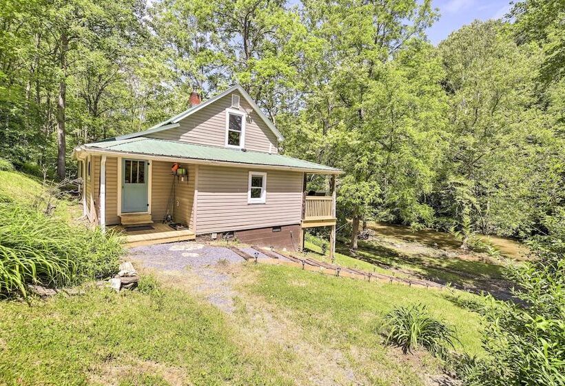 Private Riverfront Escape W/ Fire Pit & Grill