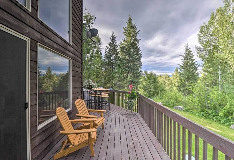 Quiet + Elegant Whitefish Home W/ Hot Tub