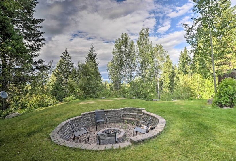 Quiet + Elegant Whitefish Home W/ Hot Tub