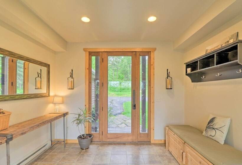 Quiet + Elegant Whitefish Home W/ Hot Tub