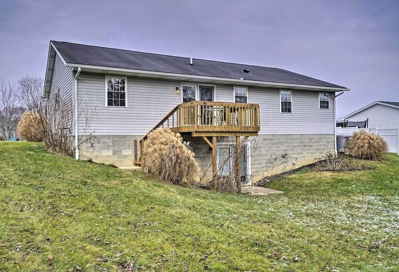 Renovated Logan Home W/ Pond & Fire Pit