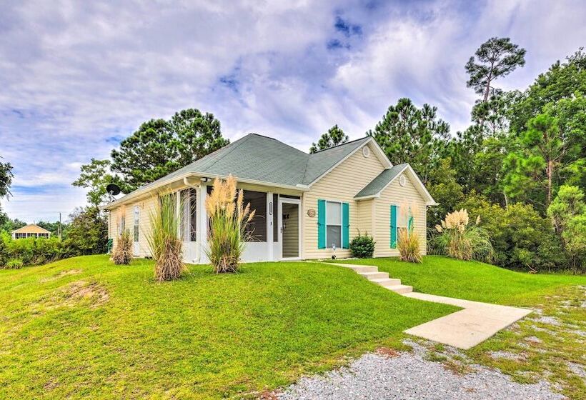 Secluded  La Mer Cottage  < 1 Mi To Beach!