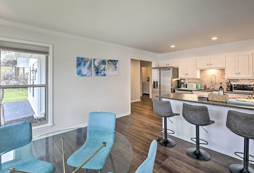 Boat Dock & Kayaks: Waterfront Hot Springs Home!