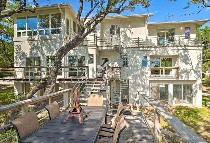 Spacious Lake Travis Home W/ Private Deck & Views!