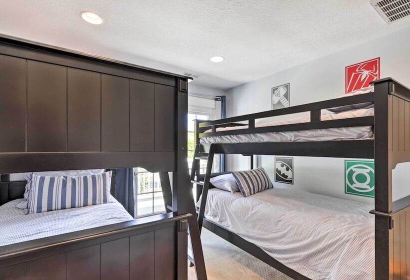 Spacious Midway Home W/ Balcony + Mtn Views!