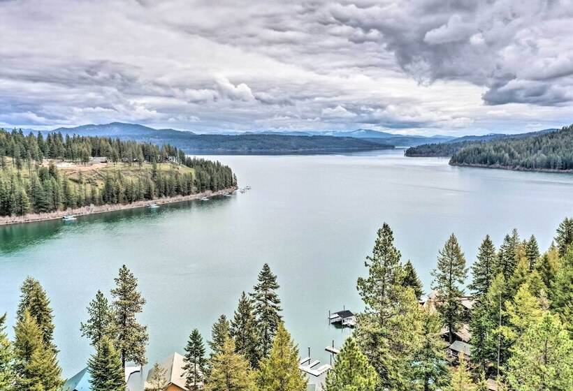 Spacious Sun Up Bay Cabin, 20 Min To Downtown Cda!