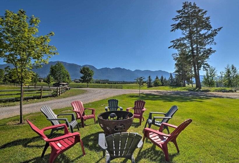 Stunning Kalispell Cottage On 30 Acre Farm!