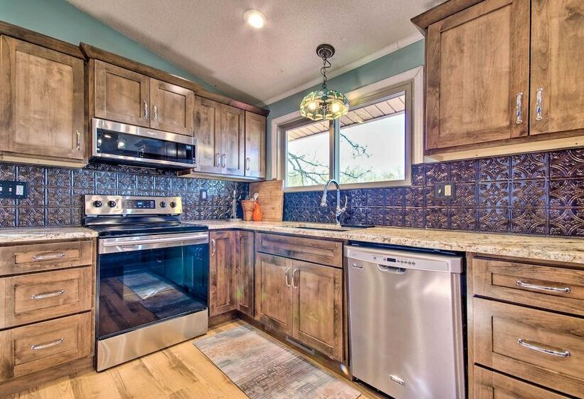 Lake Views: Waterfront Sunrise Beach Home!