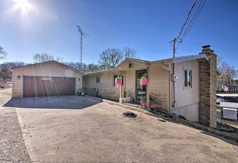 Lake Views: Waterfront Sunrise Beach Home!