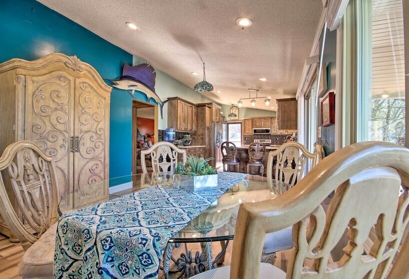 Lake Views: Waterfront Sunrise Beach Home!