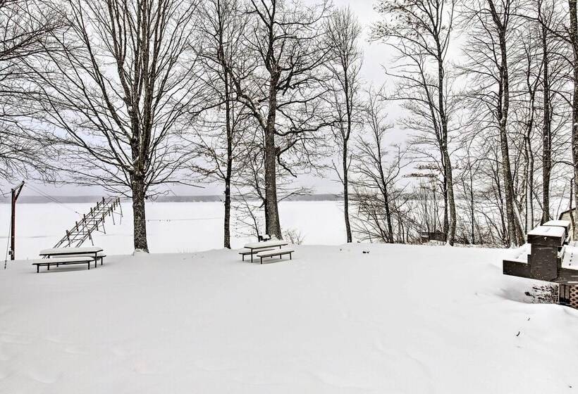 Tranquil Marenisco Cabin On Lake Gogebic!