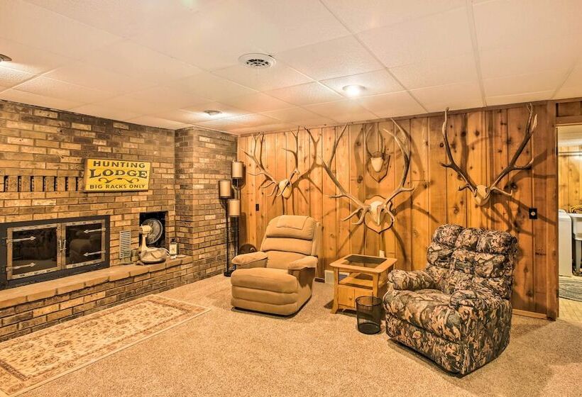 Tranquil Riverside Home W/ Wraparound Deck & Views