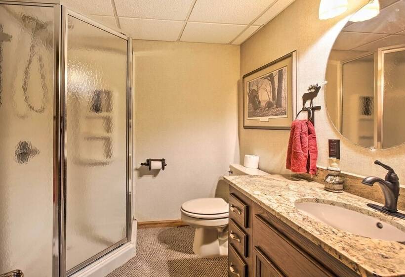 Tranquil Riverside Home W/ Wraparound Deck & Views