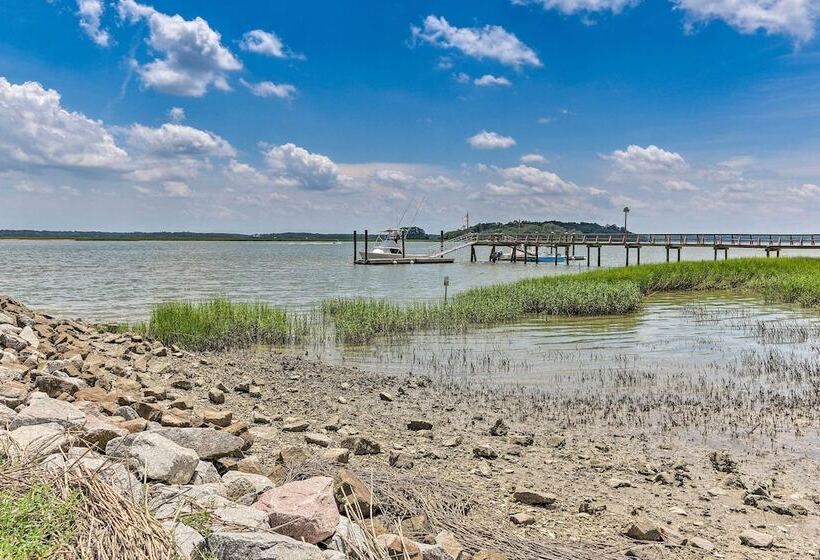 1 Mi To Old Town Bluffton: Home W/ Screened Porch