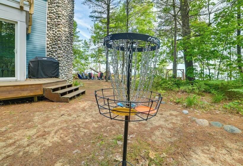 Waterfront Cheboygan Home W/ Fire Pit