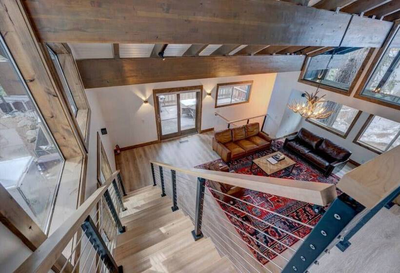 2br Cabin W Office And Outdoor Deck