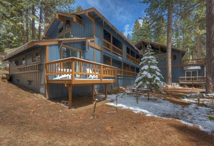 2br Cabin W Office And Outdoor Deck