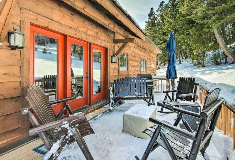 Bozeman Cabin: Deck W/ Jacuzzi & Gas Grill!