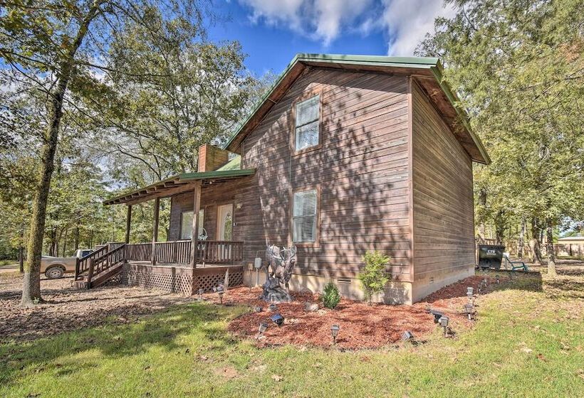 Broken Bow Cabin W/ Private Deck ~ 5 Mi To Lake!
