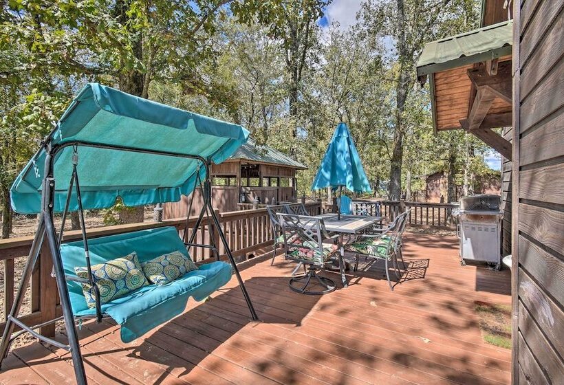Broken Bow Cabin W/ Private Deck ~ 5 Mi To Lake!