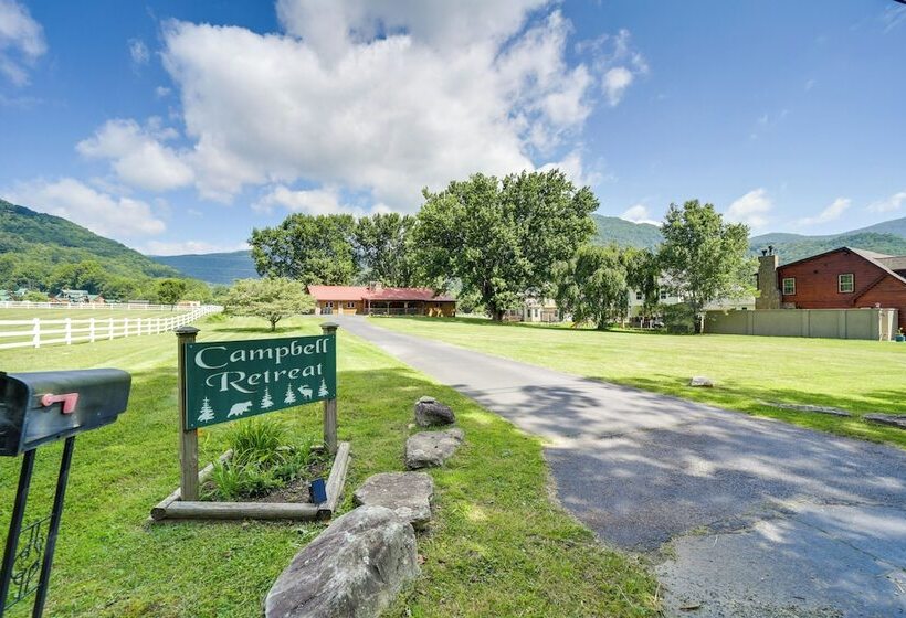 Campbell Retreat In Maggie Valley W/ Deck!