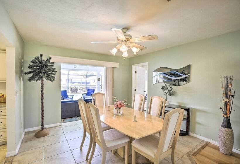 Dock Access & Pool: Cape Coral Retreat