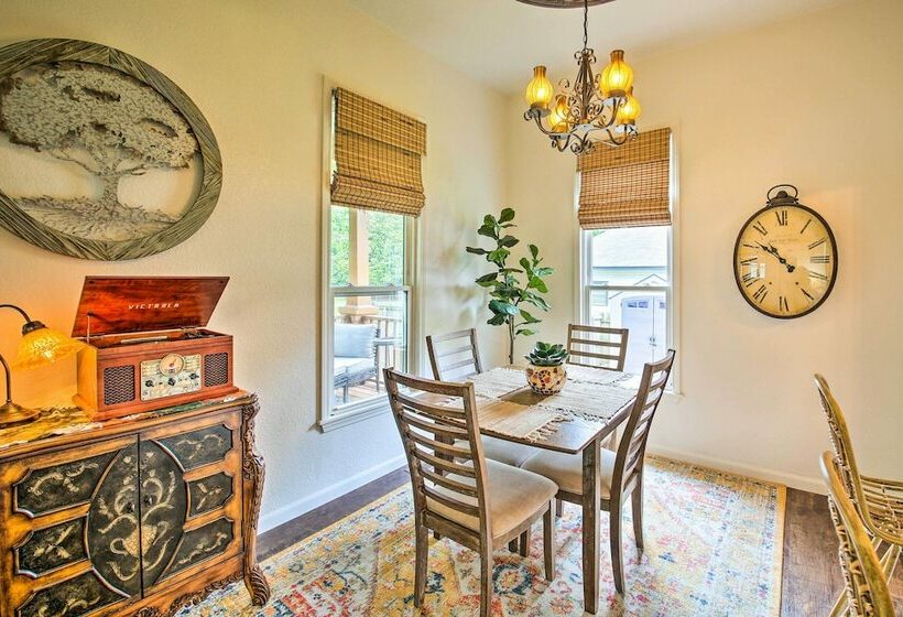 Chic Hot Springs Home ~ 2 Miles To National Park!