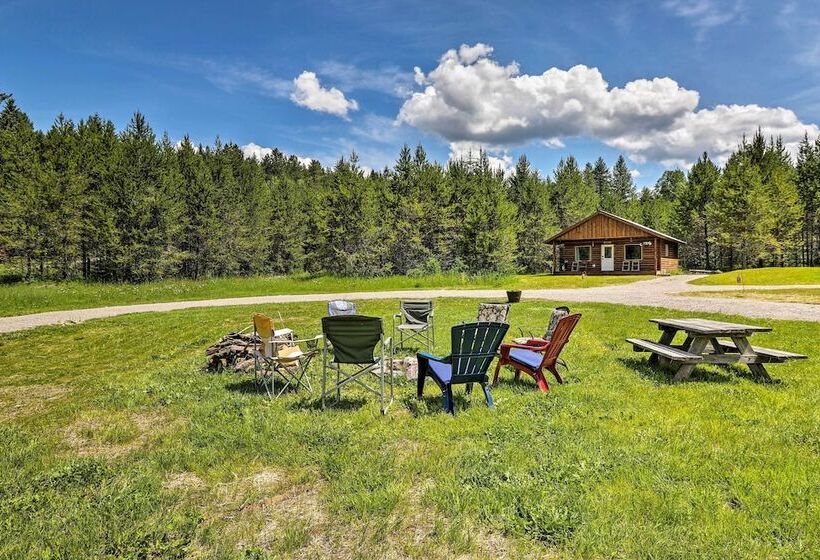 Custom Cabin W/ Grill & Fire Pit: 7 Mi To Glacier!